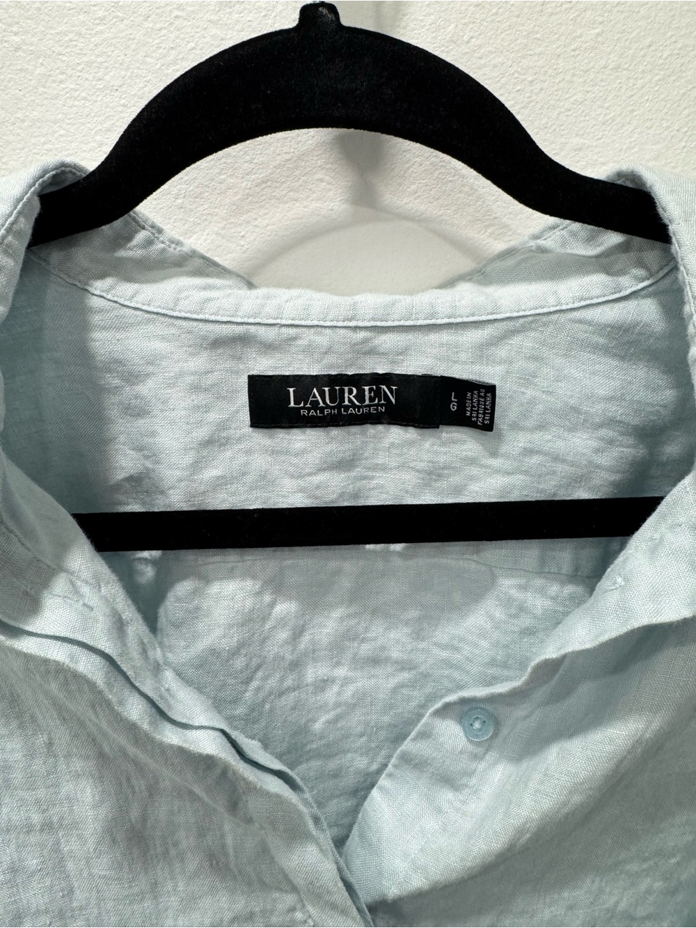 Ralph Lauren 100% Linen Button Down